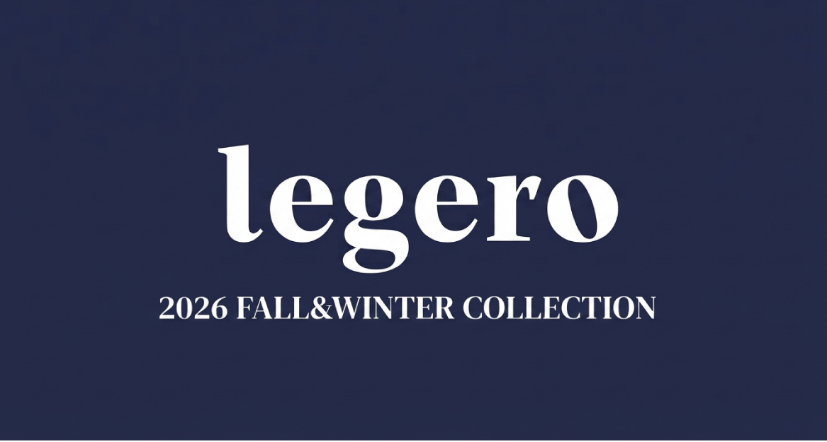 LEGERO(レジェロ)の2026年秋冬の新作商品が入荷しました！